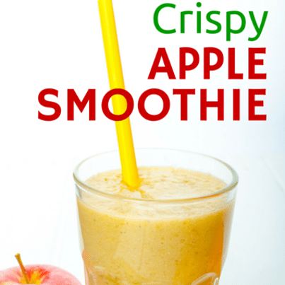 SKINNY Crispy Apple Smoothie – {Lose 2 Pounds Tonight!!!}