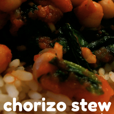 Rachael Ray: Portuguese Chorizo Stew Recipe with Romesco Sauce