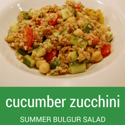 The Chew: Michael Symon Summer Garden Salad Recipe with Bulgur