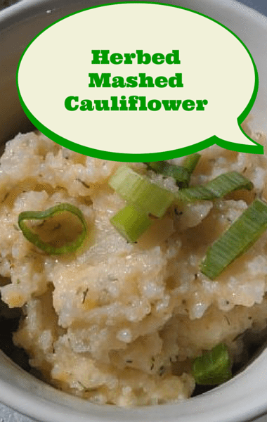 Rachael Ray: Valerie Bertinelli Herbed Mashed Cauliflower