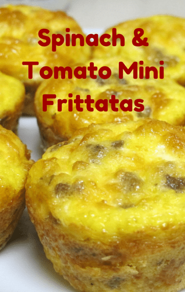 Rachael Ray: Spinach & Tomato Mini Frittatas
