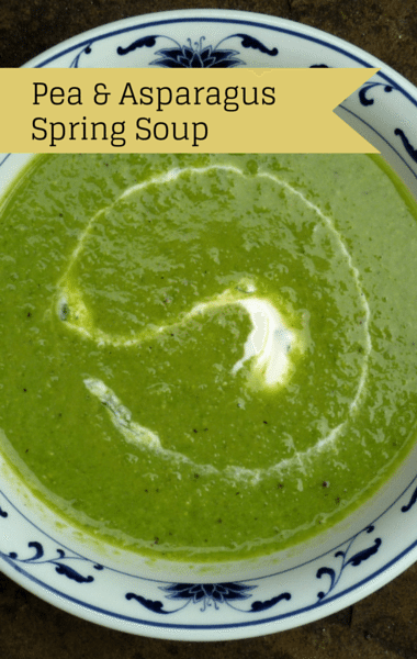 Rachael Ray: Asparagus & Pea Spring Soup + Grilled Ham ‘N Cheese