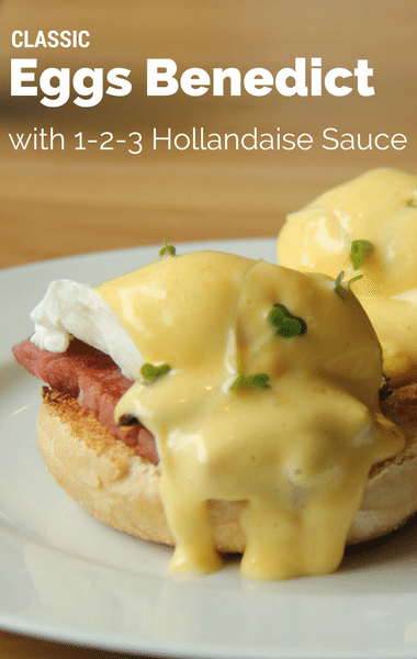 Rachael Ray: Classic Eggs Benedict With 1-2-3 Hollandaise Sauce
