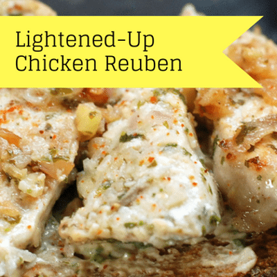 The Chew: Lightened-Up Chicken Reuben Recipe